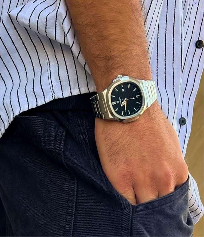 Luxury Stainless Steel Watch — Minimalist  | 50% OFF