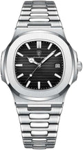 Luxury Stainless Steel Watch — Minimalist  | 50% OFF